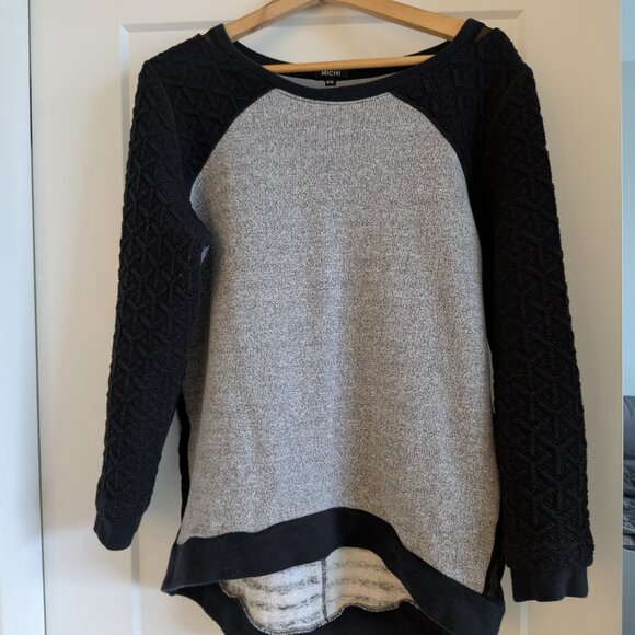 Michi NY | Raglan Crew | Women's Size M - Picture 2 of 5